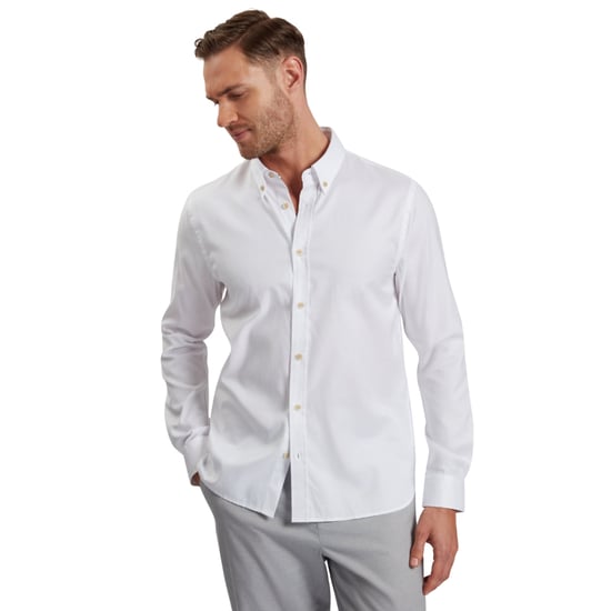 Ted Baker Allardo Regular Premium Weißes Oxford-hemd - Image 4