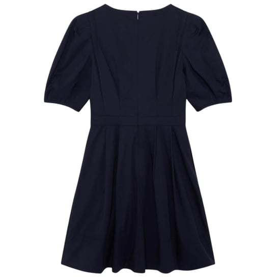 Ted Baker Uvita Minikleid Mit Puffärmeln Und V-ausschnitt In Marineblau - Image 2