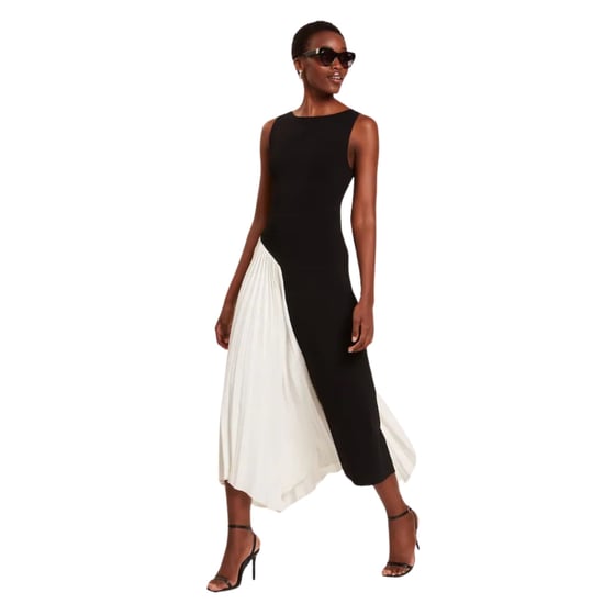 Ärmelloses Schwarzes Strickkleid „zeera" Von Ted Baker Mit Kontrasteinsätzen - Image 2