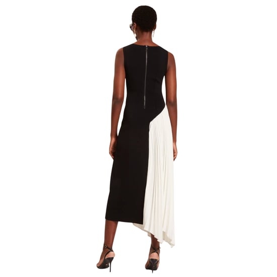 Ärmelloses Schwarzes Strickkleid „zeera" Von Ted Baker Mit Kontrasteinsätzen - Image 3