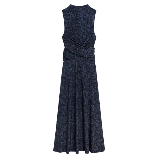 Ted Baker Inisha Bedrucktes Ärmelloses Schwarzes Midikleid - Image 1