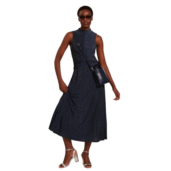 Ted Baker Inisha Bedrucktes Ärmelloses Schwarzes Midikleid - Image 2