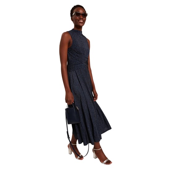 Ted Baker Inisha Bedrucktes Ärmelloses Schwarzes Midikleid - Image 3
