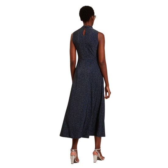 Ted Baker Inisha Bedrucktes Ärmelloses Schwarzes Midikleid - Image 5