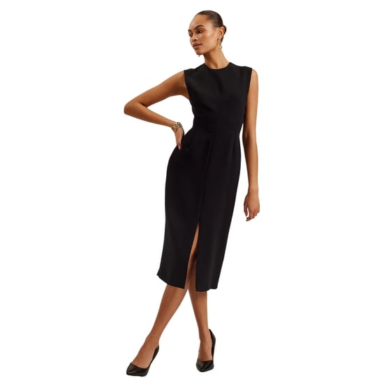 Schwarzes, Tailliertes Midikleid Von Ted Baker Manabdl - Image 2
