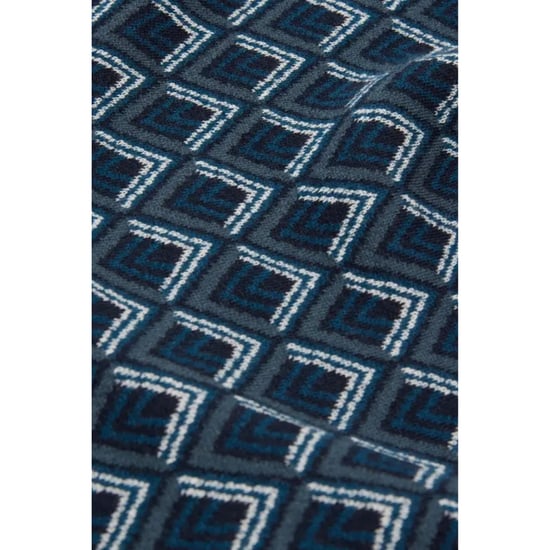 Ted Baker Melvvin Geo Jacquard Strick-polohemd In Marineblau - Image 6