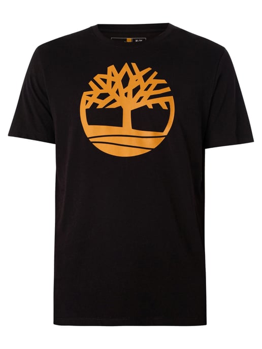 Timberland Baum-Logo-T-Shirt, Schwarz - Image 5