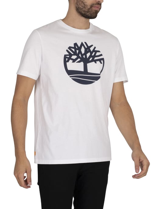 Timberland Marken-T-Shirt, Weiß - Image 2