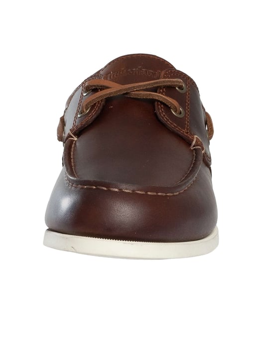 Timberland Cedar Bay Essential Leder-Bootsschuh, Braun - Image 4
