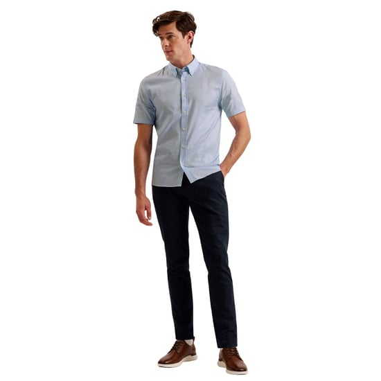 Ted Baker Aldgte Regular Premium Hellblaues Oxfordhemd - Image 3