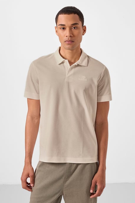 Herren Baumwoll-Elastan Polo-Shirt - Image 1