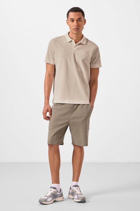 Herren Baumwoll-Elastan Polo-Shirt - Image 3