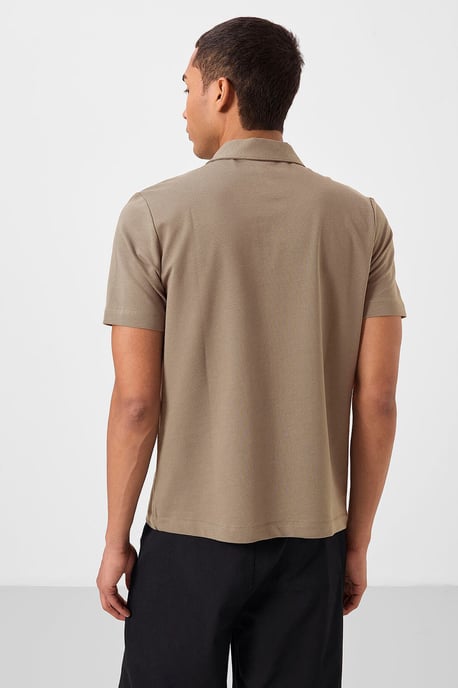 Herren Baumwoll-Elastan Polo-Shirt - Image 5