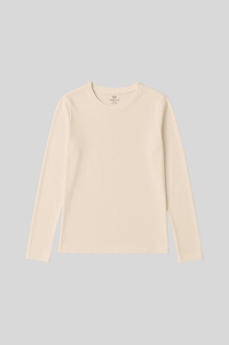 Damen Baumwoll-Elasthan T-Shirt - Image 1