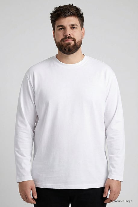Herren Baumwoll-Elastan T-Shirt - Image 4