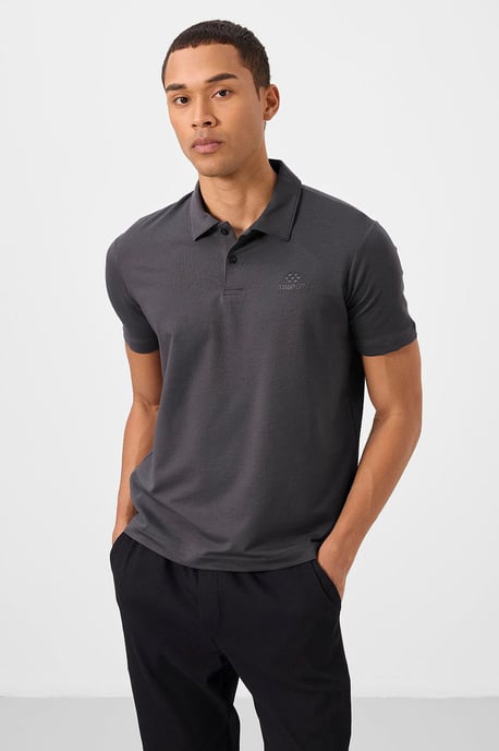 Herren Baumwoll-Elastan Polo-Shirt - Image 1