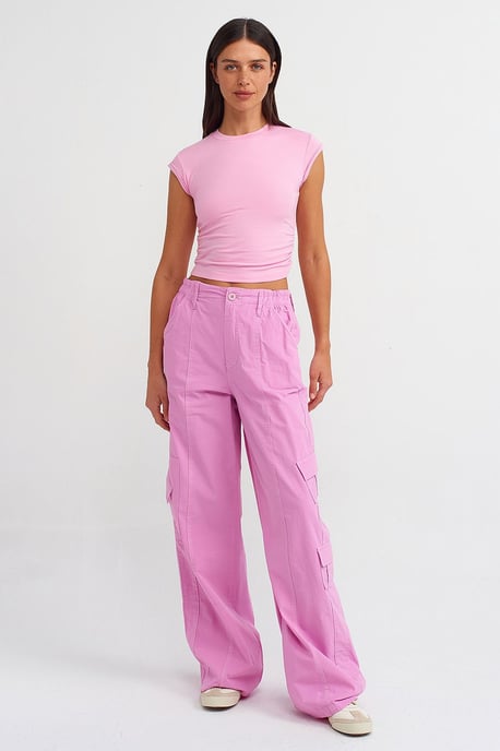 Damen ärmelloses Crop-Top-T-Shirt - Image 3