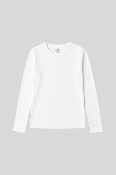 Damen Baumwoll-Elasthan T-Shirt - Image 1