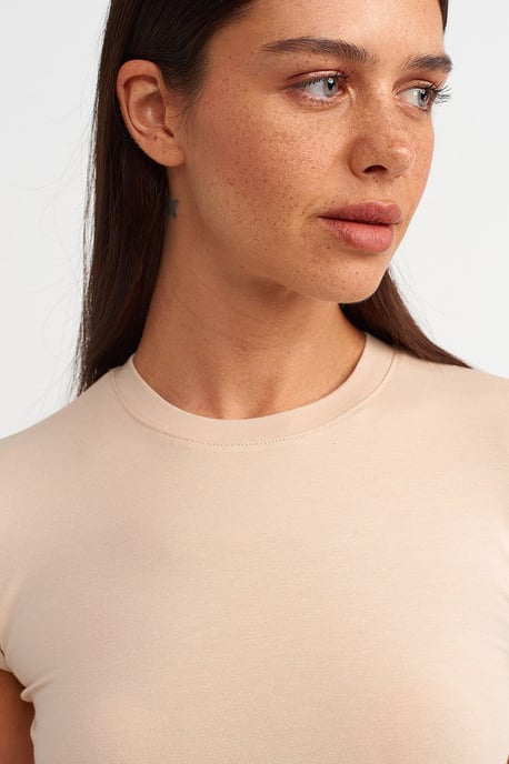 Damen ärmelloses Crop-Top-T-Shirt - Image 3