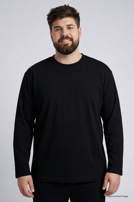 Herren Baumwoll-Elastan T-Shirt - Image 4