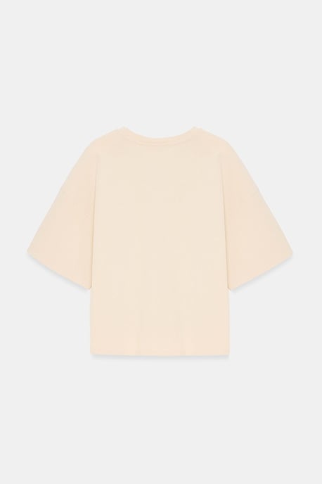 Übergroßes Baumwoll-Crewneck-T-Shirt - Image 6