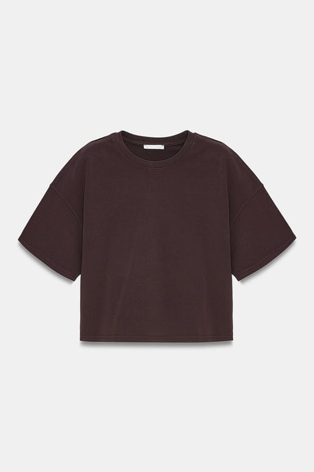 Übergroßes Baumwoll-Crewneck-T-Shirt - Image 5