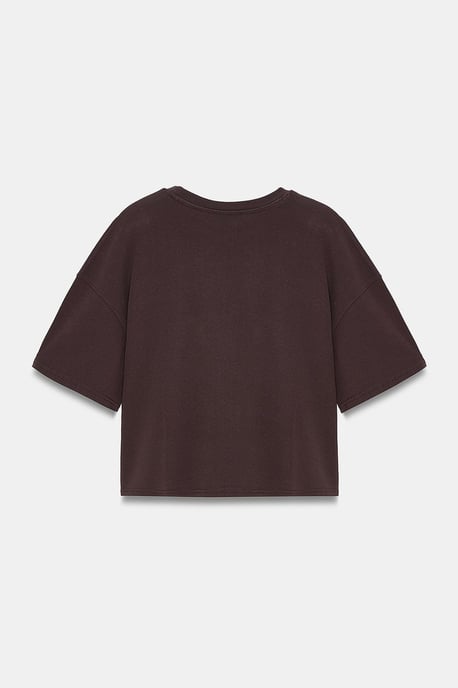 Übergroßes Baumwoll-Crewneck-T-Shirt - Image 6