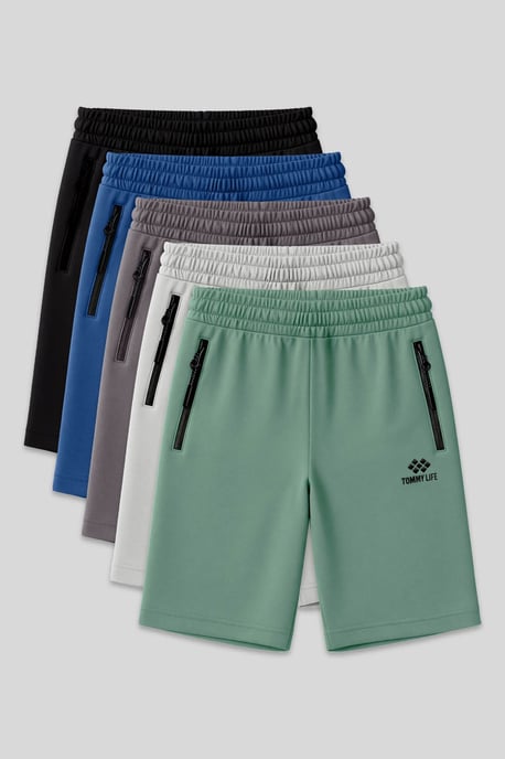 Herren-Jersey-Shorts - Image 1