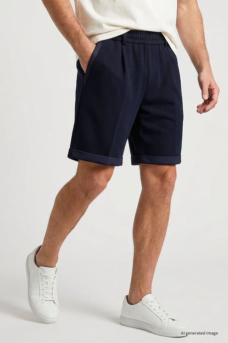 Men's Cotton-Polyester Shorts - Image 1