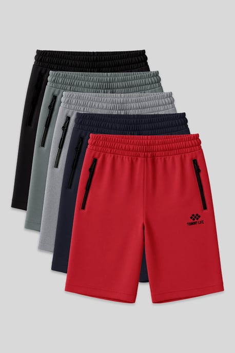 Herren-Jersey-Shorts - Image 1