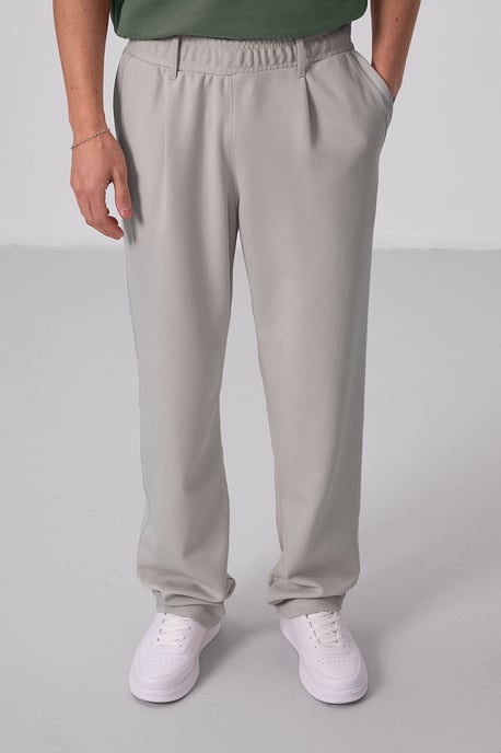 Herren Palazzo-Hosen mit weitem Bein - Image 3