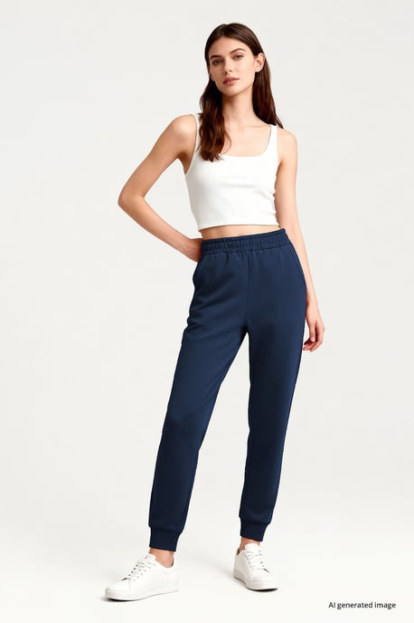 Damen Baumwoll-Mischung Sweatpants - Image 3