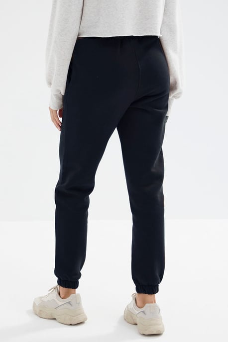 Hochtaillierte Fleece-Jogginghose für Damen - Image 5
