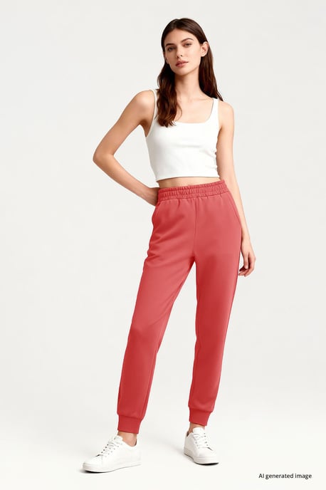 Damen Baumwoll-Mischung Sweatpants - Image 3
