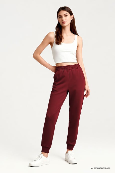 Damen Baumwoll-Mischung Sweatpants - Image 3