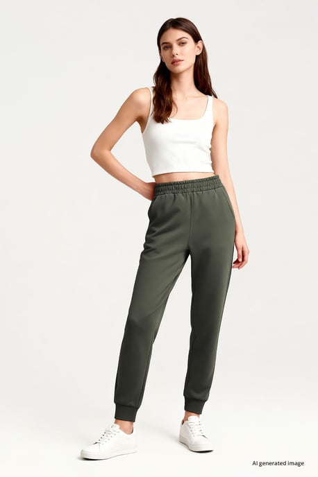 Damen Baumwoll-Mischung Sweatpants - Image 3