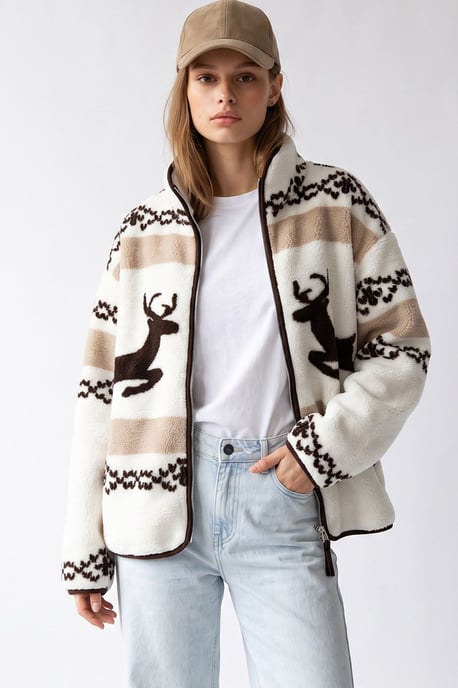 Damen Baumwollmix Sweatshirt - Image 2