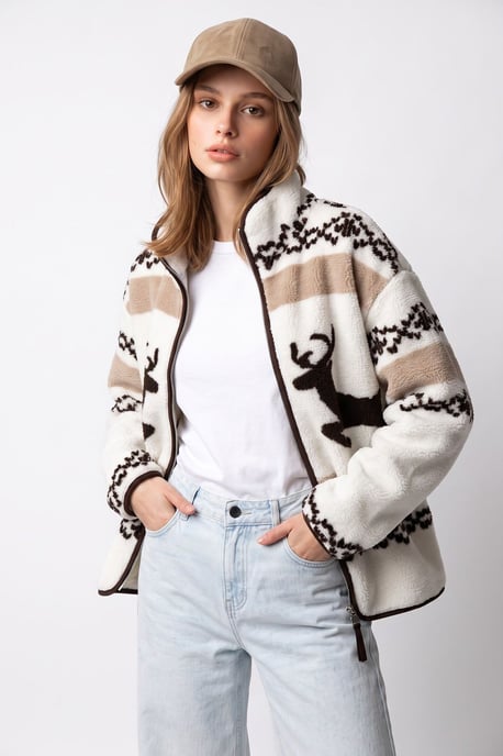 Damen Baumwollmix Sweatshirt - Image 5