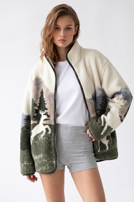 Damen Baumwollmix Sweatshirt - Image 3