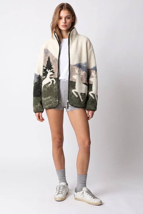 Damen Baumwollmix Sweatshirt - Image 4