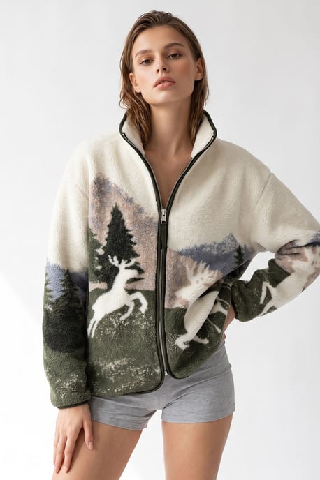 Damen Baumwollmix Sweatshirt - Image 5