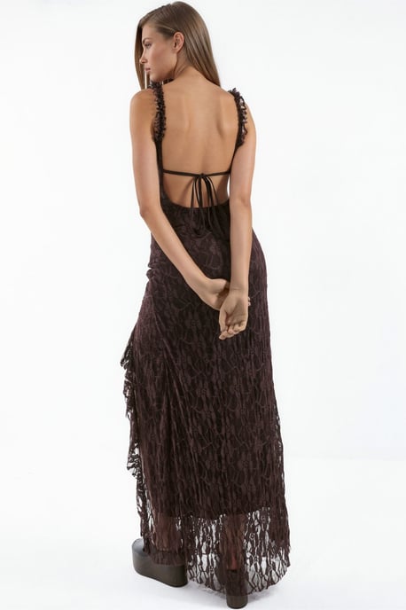 Spitzen-Midi-Kleid - Image 3