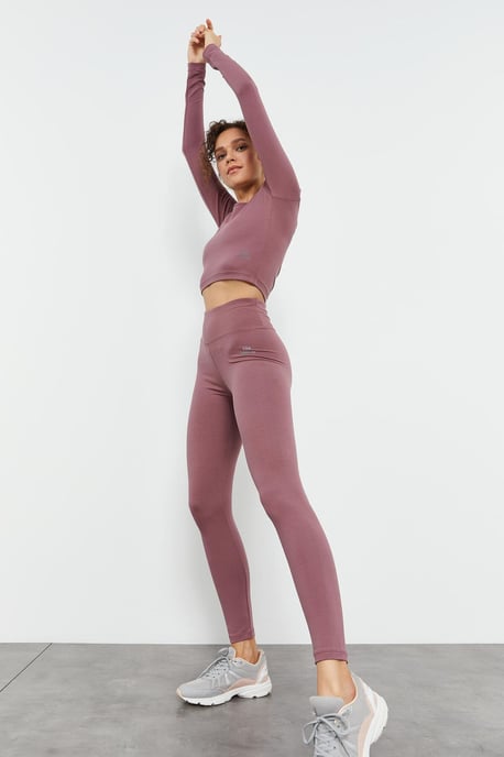 Slim-Fit Langarm-Crop-Top - Image 5