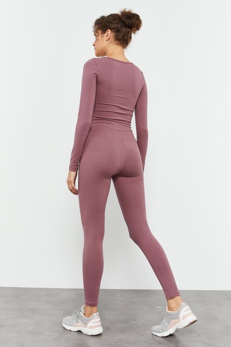 Slim-Fit Langarm-Crop-Top - Image 6