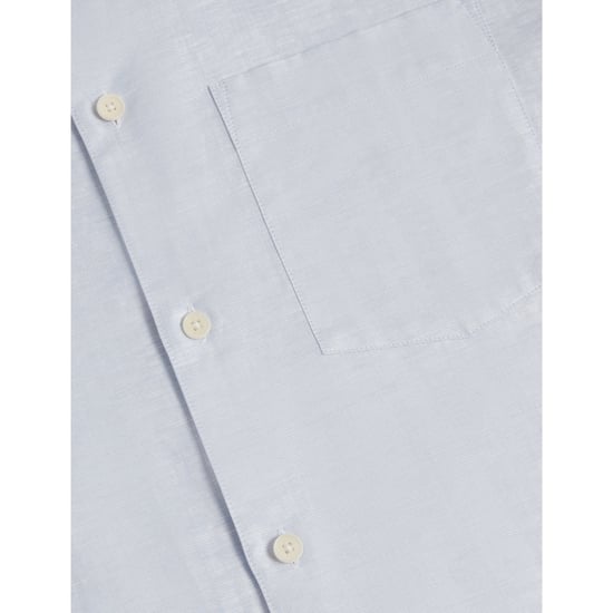 Ted Baker Palomas Hellblaues Leinenhemd - Image 5