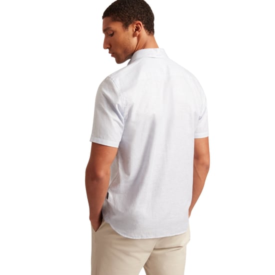 Ted Baker Palomas Leinenhemd In Hellblau - Image 2