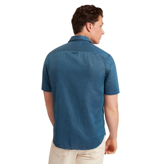 Ted Baker Palomas Leinenhemd In Marineblau - Image 5