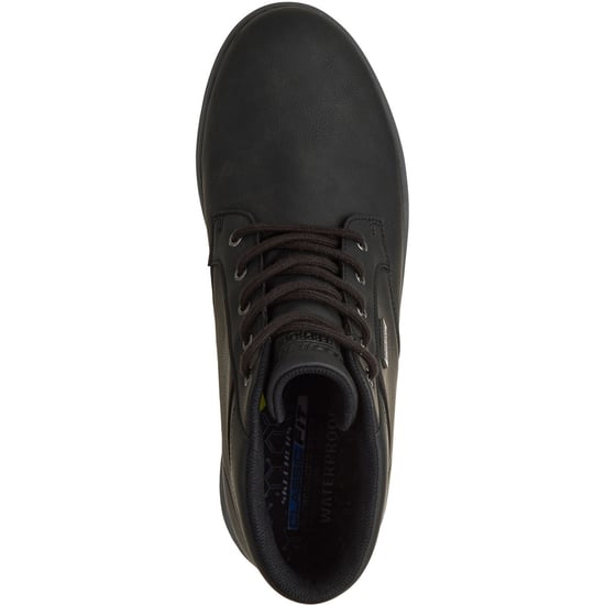 Skechers Palmiro Wallace Herren schwarze Stiefeletten - Image 3