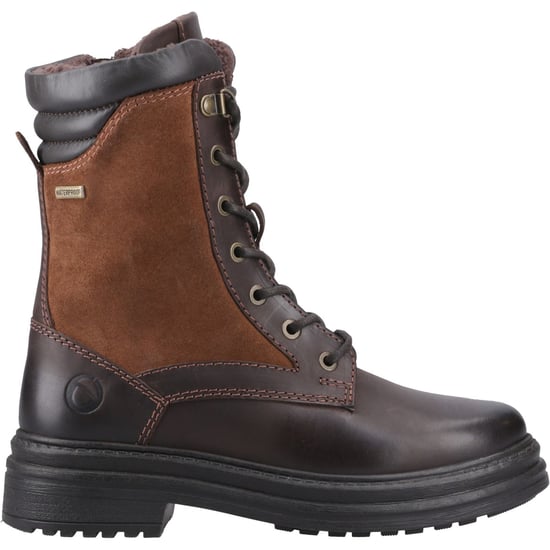 Cotswold Lacock Leder Frauen Braune Stiefel - Image 5