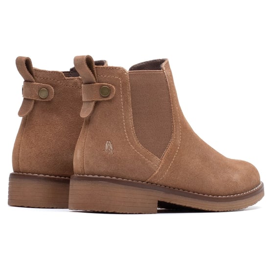 Hush Puppies Maddy Wildleder Damen Stiefel in hellem Braun - Image 2